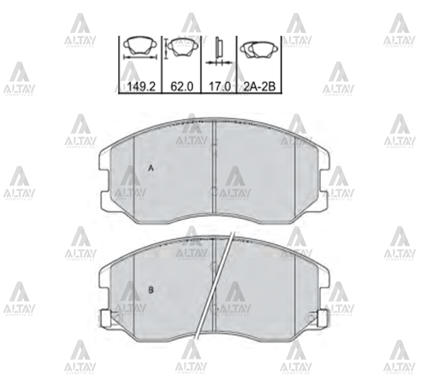 Chevrolet Captiva Ön Fren Balata